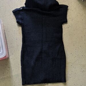 Dex Women's Black Turtleneck Sweater Dress